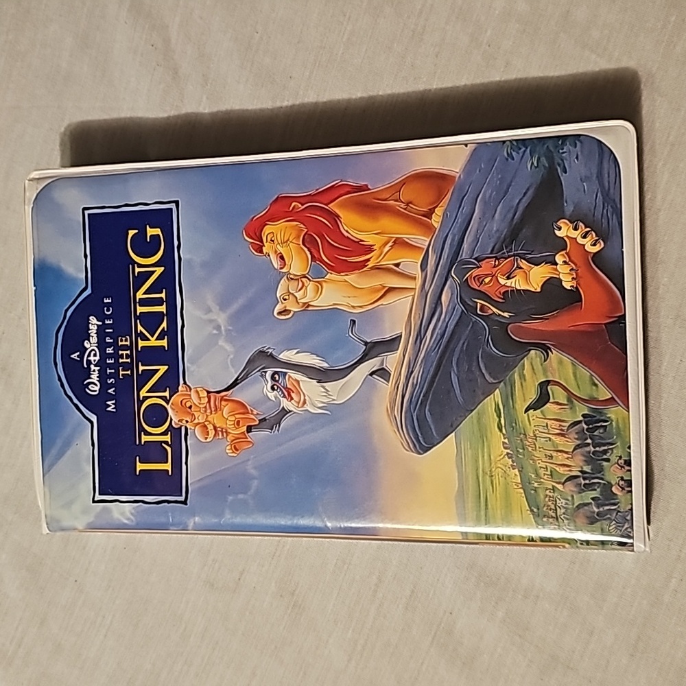 The lion king vhs tape movie